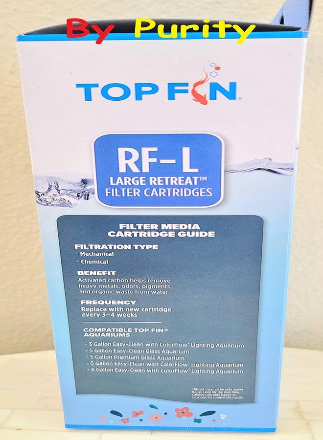 Top Fin فلتر توب فين ريتريت كبير، RF-L (6 قطع) - Image 3
